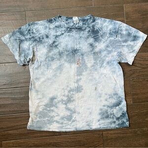 Marble tie dye t shirt